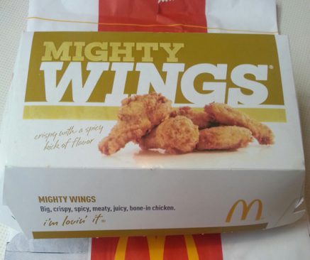 Mc Donald’s  Mighty Wings
