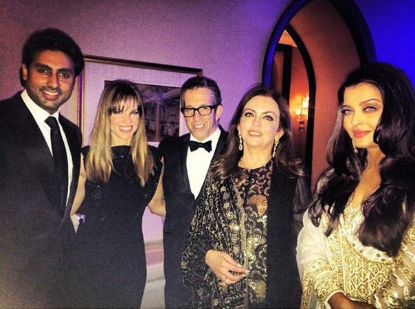 Photos: Sharon Stone and Hillary Swank attend amfAR event hosted by Aishwarya Rai Bachchan