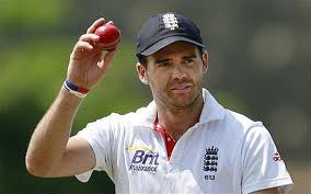 England cricketer James Anderson