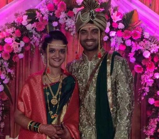 Ajinkya Rahane wedding reception (1)