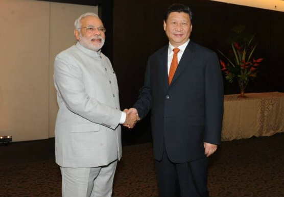 Narendra Modi Welcomes Chinese President XI