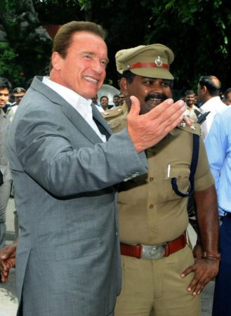arnold in india (1)