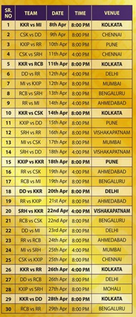 IPL schedule1