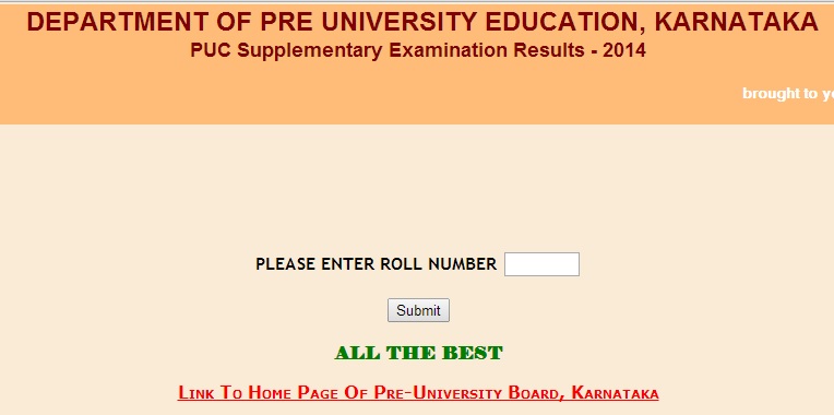 karnataka puc results 2014