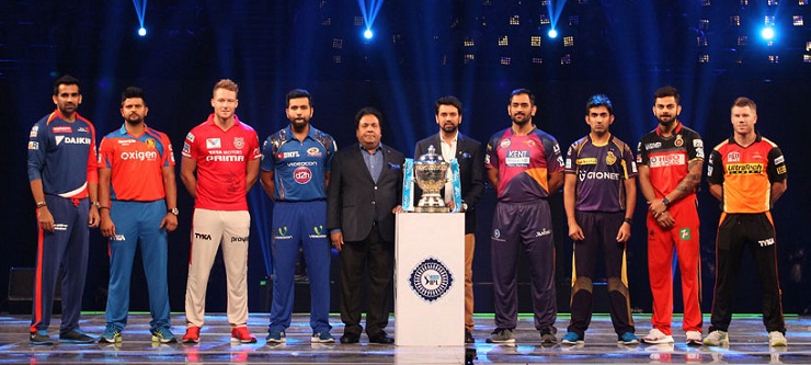 IPL 2016 captains