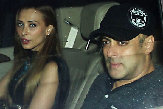 Lulia Vantur and Salman Khan