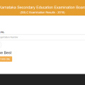 Karnataka SSLC result 2019