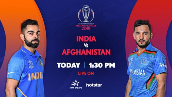 Star Sports, Hotstar live cricket streaming India vs AFG, ICC WC 2019 live  cricket score