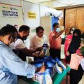 RC Midtown Hubli in association with HDMC conducts mega vaccination camp