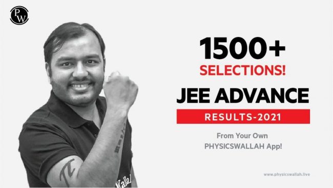 1500+ Physics Wallah Students Top Scorers Of IIT Advance