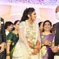 Photos: Union Minister Pralhad Joshi's daughters' wedding reception held in Hubli