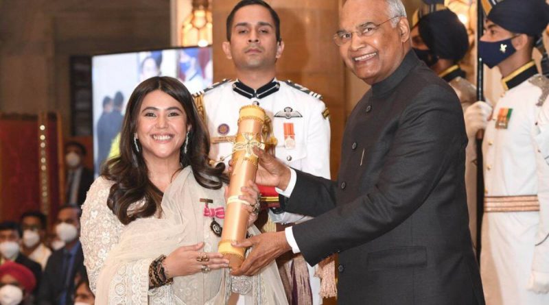 Kangana Ranaut, Karan Johar, Ekta Kapoor Receive Padma Shri Awards