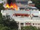 Capetown parliament building fire