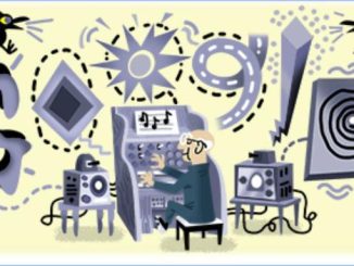Google Doodle celebrates electronic music composer and German physicist Oskar Sala