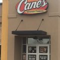 Raising Cane’s features chicken fingers and is named after the founder’s Labrador Retriever.