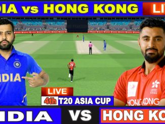 🔴 Live: IND Vs HK 4th T20I, Dubai | Live