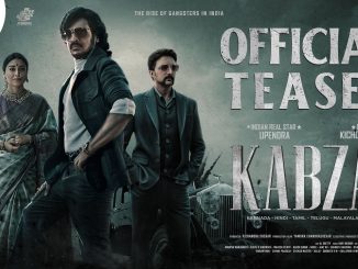 KABZAA | 4K Official Teaser|Upendra|Kichcha Sudeepa|Shriya Saran|R.Chandru|Ravi Basrur|@Anand Audio