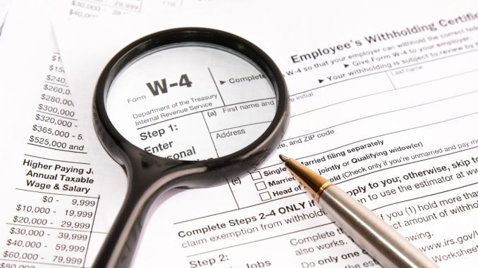 The Process To Modify Your W-4 To Receive A Larger Tax Rebate