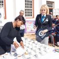 Video: South African Woman prepares 249 cups of tea in one hour for Guinness World Record