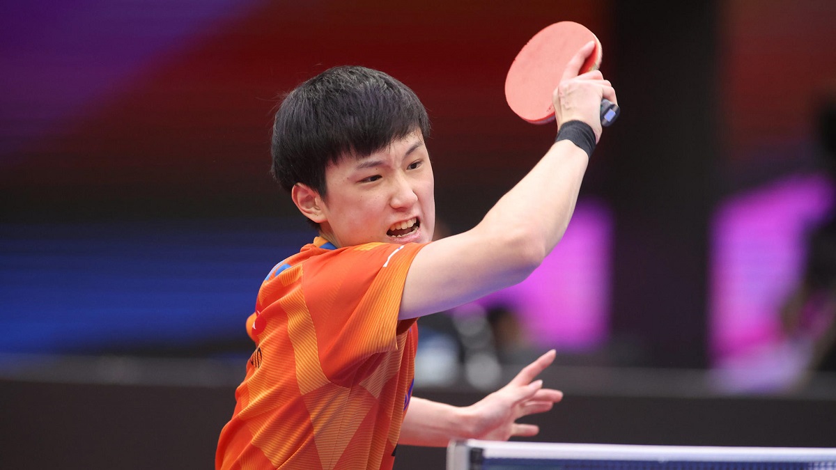 guisante obturador formal Tomokazu Harimoto is the New World No. 2 in Table Tennis