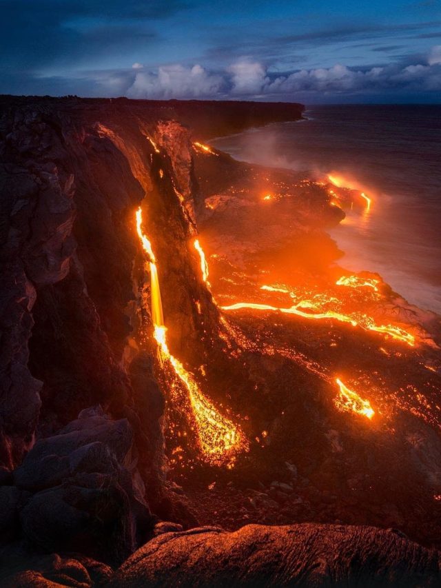 Pics: World’s Largest Volcano, Mauna Loa Erupts in Hawaii