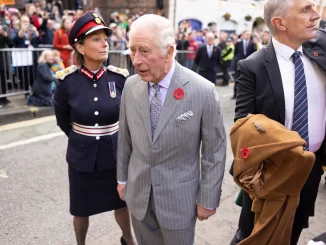 Video: Eggs thrown at King Charles III during his York visit