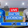 IND vs NZ 2nd T20 Cricket Live Scores & Commentary