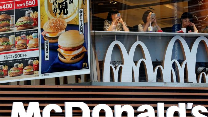 McDonald's Japan hikes prices on about 80% of its menu from Jan. 16