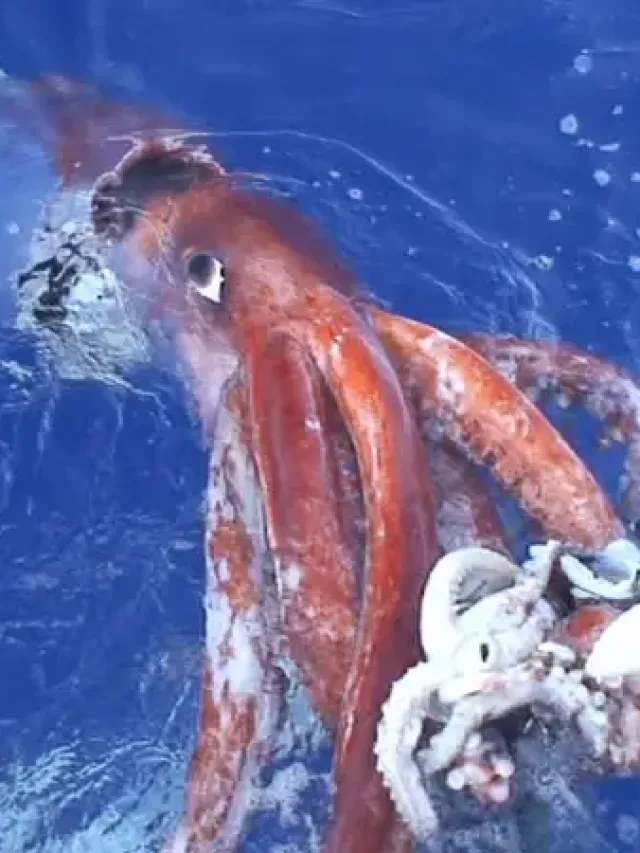 Photos: Japan Couple Captures Rare Footage of a Giant Squid Swimming