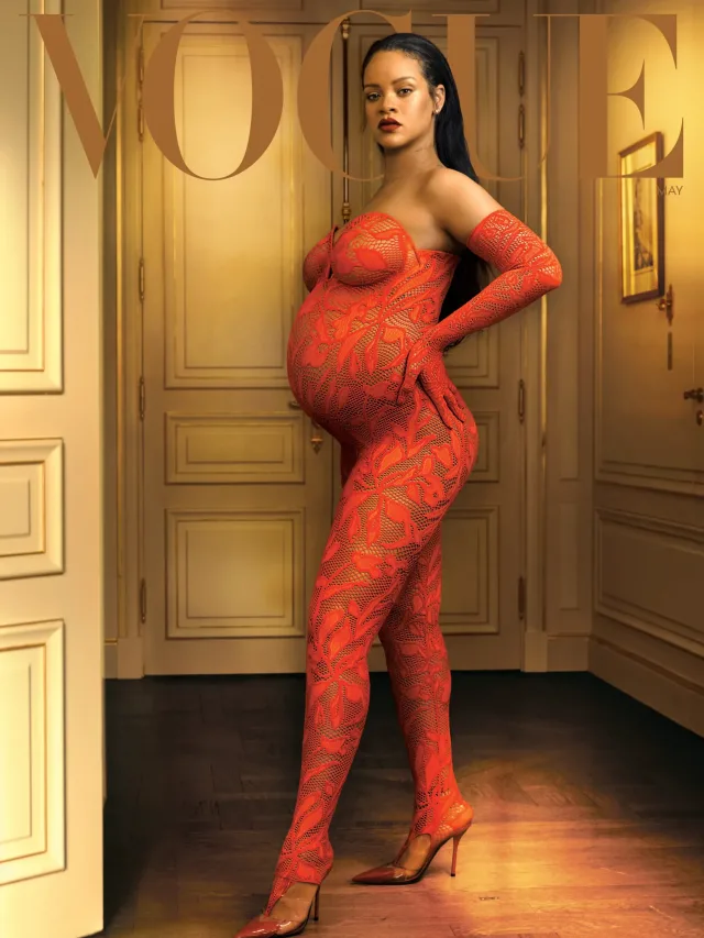 Rihanna is Pregnant Again with A$AP Rocky, flaunts baby bump