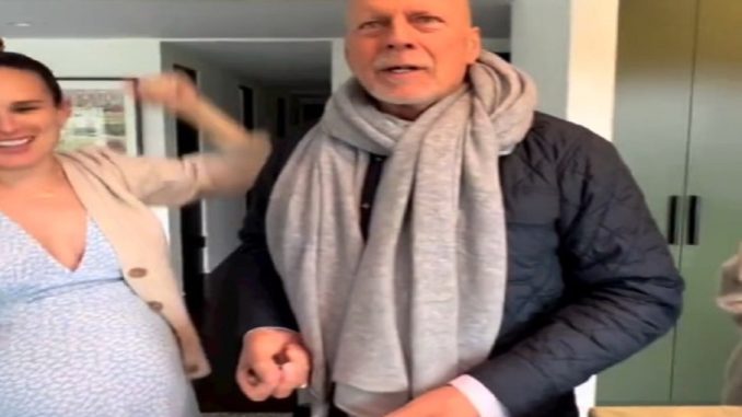 Video: Bruce Willis Celebrated 68th Birthday With Family And Ex-Wife Demi Moore