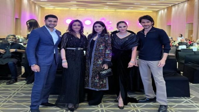 Sania Mirza Throws Farewell Bash; Mahesh Babu, wife Namrata and A.R Rehman attend