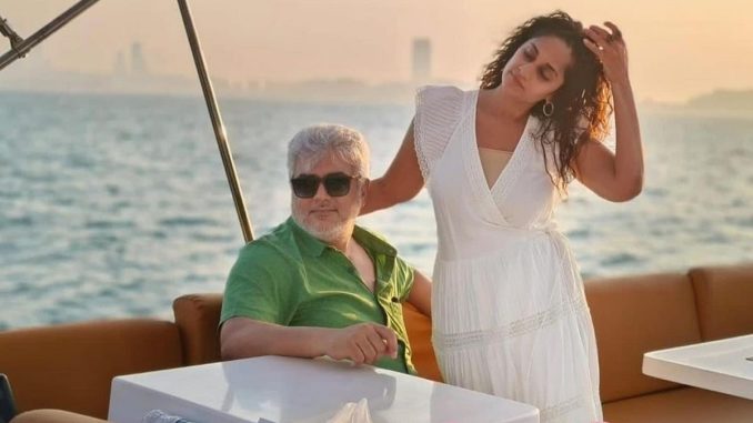 Pics: Tamil Star Ajith Kumar and wife Shalini Go A Dreamy Dubai Vacation