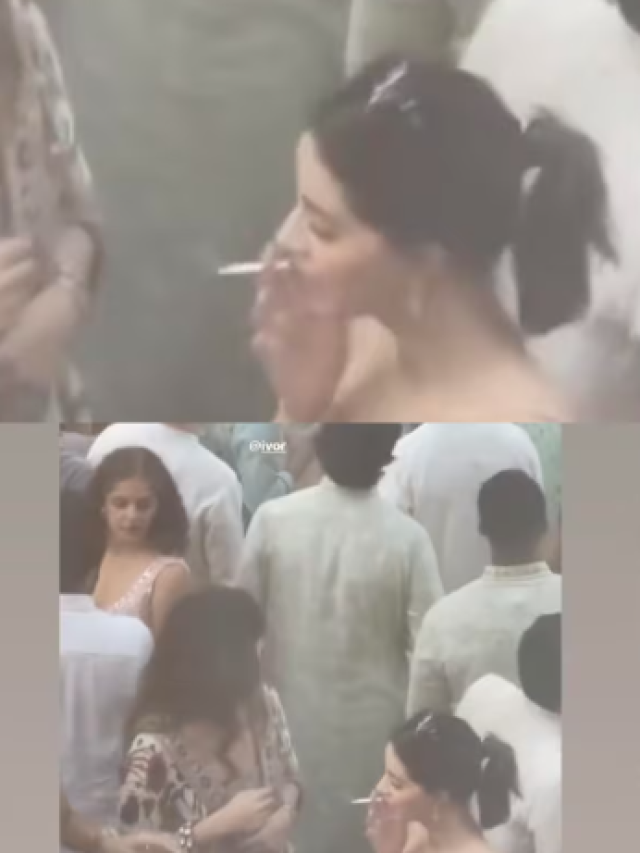 Pics: Ananya Panday Caught Smoking at Cousin Alanna Panday’s Mehendi