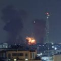 Israel Retaliates to the Lebanon Attacks with Air Strikes in Gaza