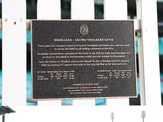 Cricket icons Tendulkar and Lara get their own gates at Sydney Cricket Ground