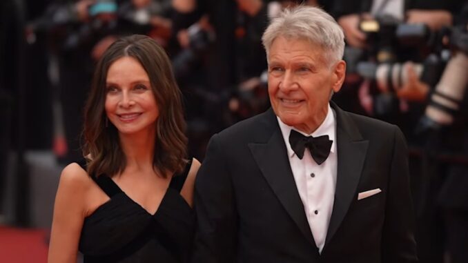 Harrison Ford and Calista Flockhart's Seating Error Causes a Stir at Indiana Jones Premiere