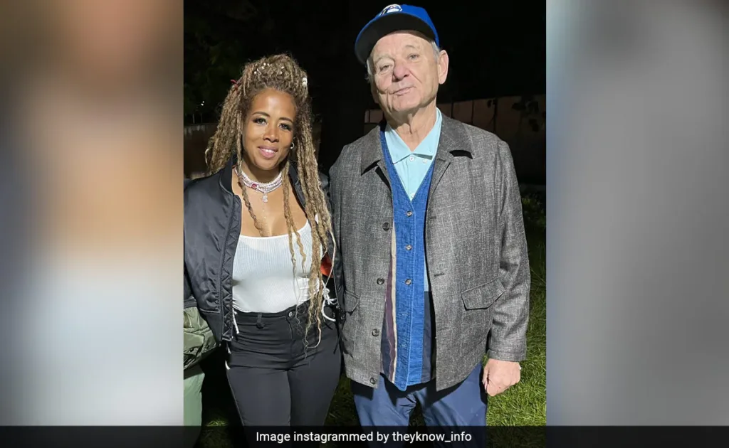 Bill Murray, 72, and Kelis, 43
