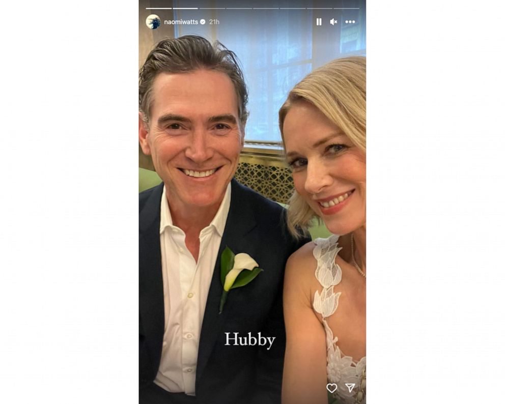Photos: Naomi Watts and Billy Crudup Tie the Knot in a Secret Ceremony