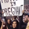 Pregnant Kourtney Kardashian Cheers on Husband Travis Barker at Concert