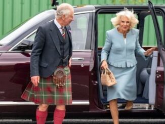 What did 'Queen Camilla' do that made 'the king' lose his temper