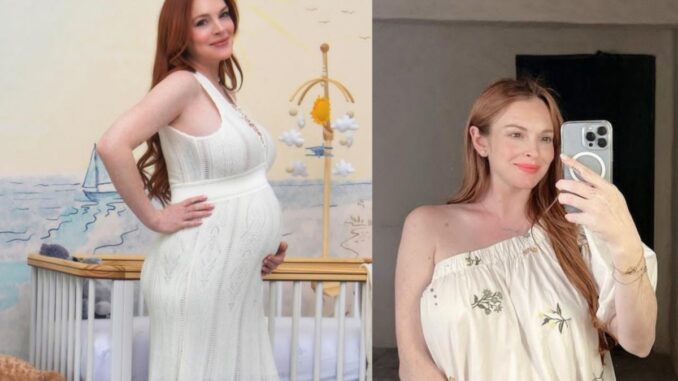 Lindsay Lohan Welcomes First Child with Husband Bader Shammas