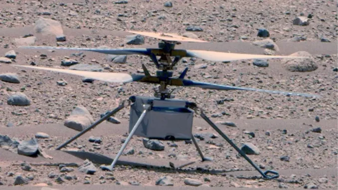 Mars Helicopter 'Resurrects' After Mysterious Silence