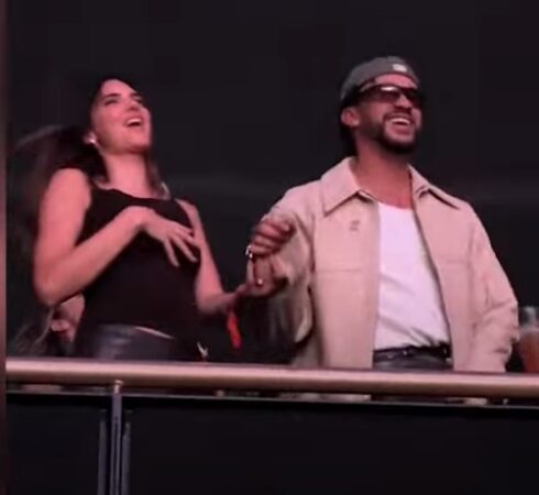 Watch: Kendall Jenner and Bad Bunny Kissing Video at Drake’s Concert