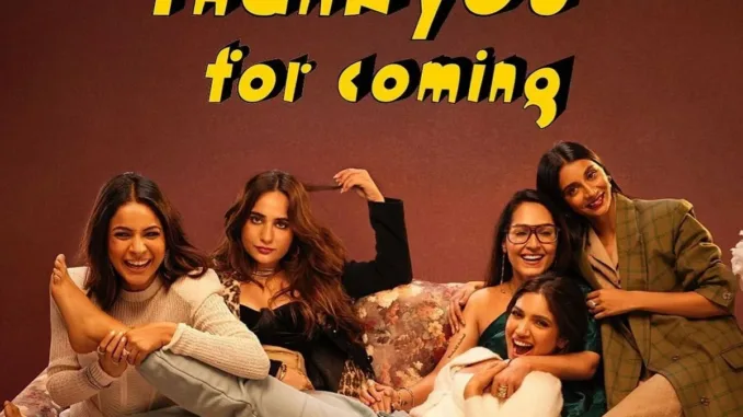 Bhumi Pednekar shared a New poster of 'Thank you for coming'