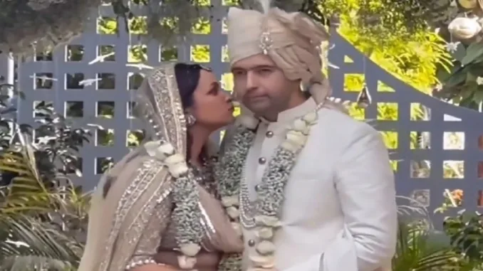 Watch: Parineeti Chopra Kissing Raghav Chadha at Wedding Video Goes Viral