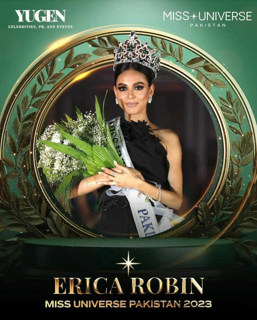 First Ever Miss Universe Pakistan Erica Robin Upsets Anwar-Ul-Kakar Govt