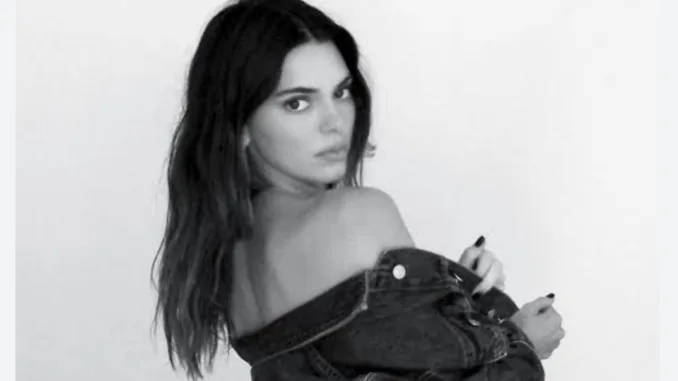 Kendall Jenner Avoids Wardrobe Malfunction While Shooting For Calvin Klein