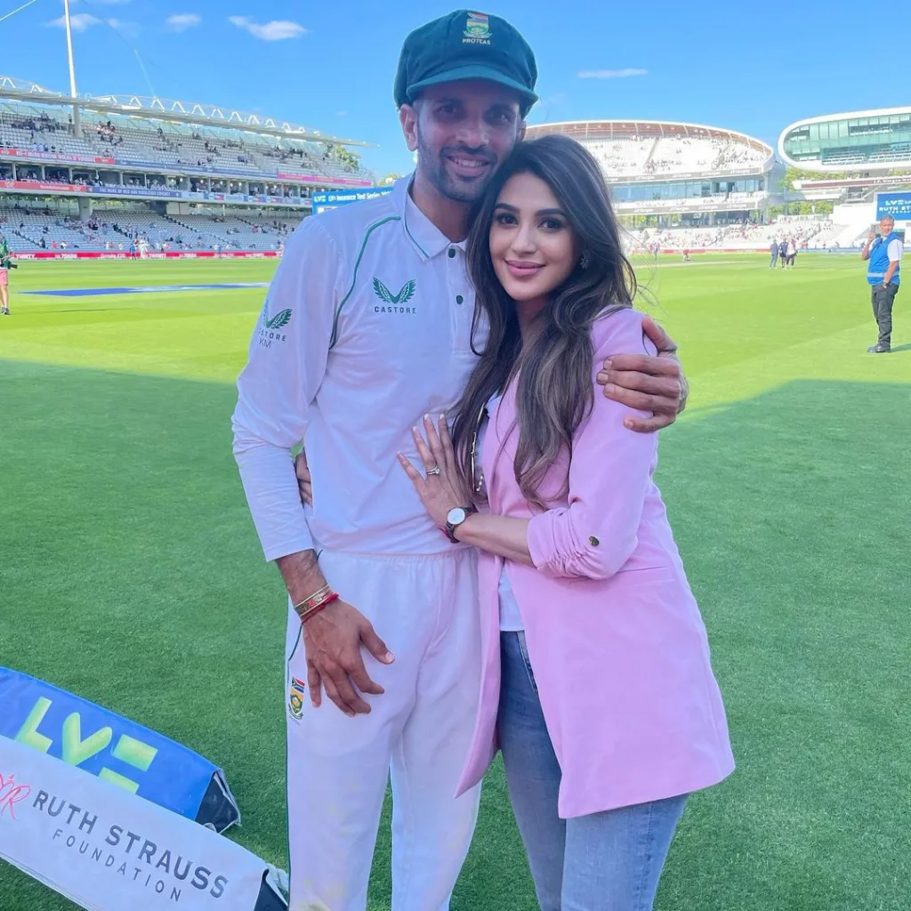 Keshav Maharaj is married to Lerisha