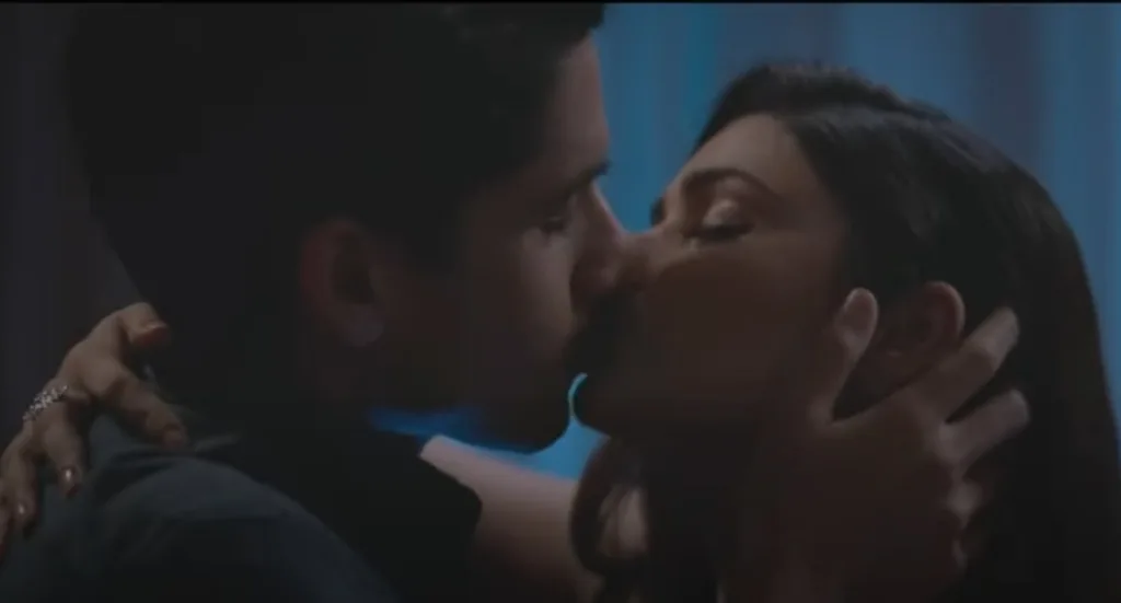 Naga Chaitanya And Prachi Desai Hot Kissing Scene From 'Dhoota' Goes Viral